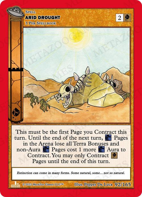 Arid Drought