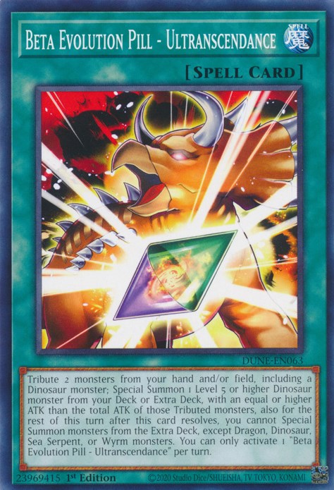 Beta Evolution Pill - Ultranscendance