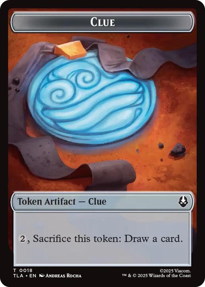 Ally (0005) // Clue (0018) Double-Sided Token (Back)